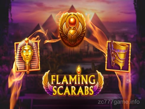 Flaming Scarabs